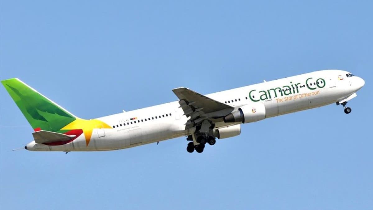 Un avion de la compagnie camerounaise Camair-Co