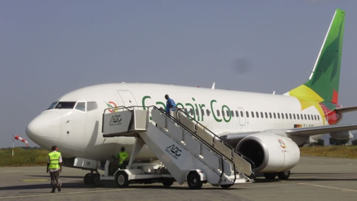 Un avion de la compagnie camerounaise Camair-Co