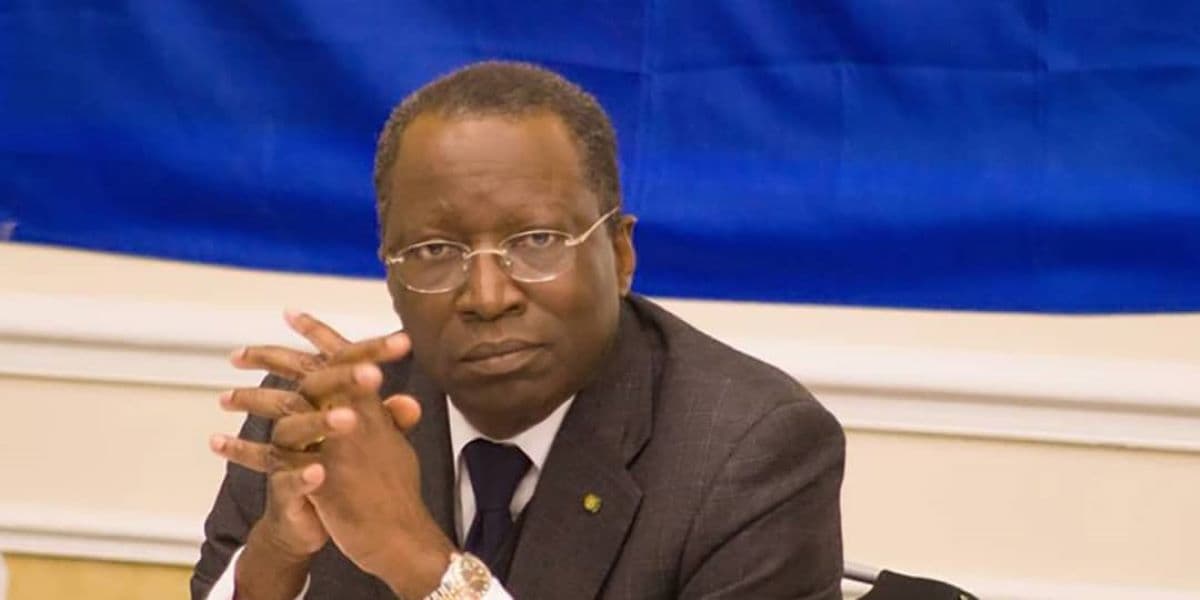 Charles Mba, ministre des Comptes de la transition du Gabon