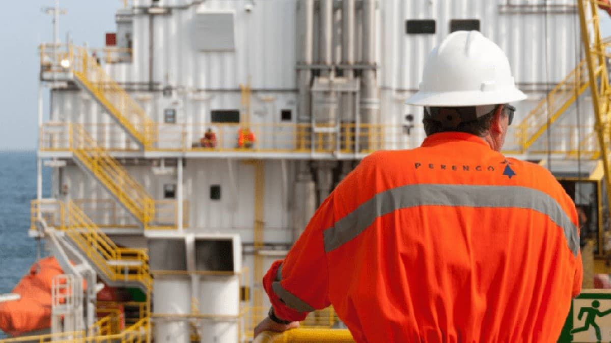 Un employé de Perenco